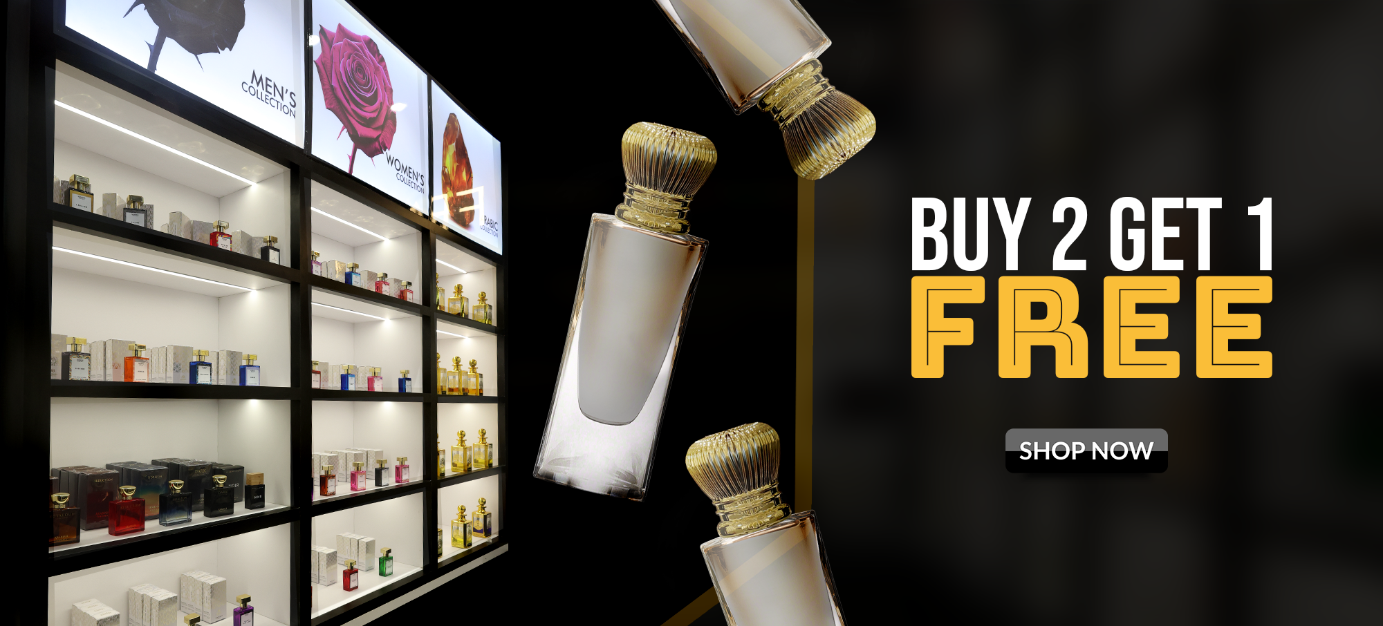 Fragobar Perfume Buy 2 Get 1 Free Banner – Exclusive Luxury Fragrance Offer